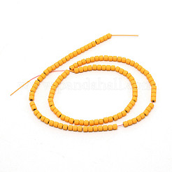 Non-magnetic Synthetic Hematite Beads Strands&nbsp;G-WH0018-01B