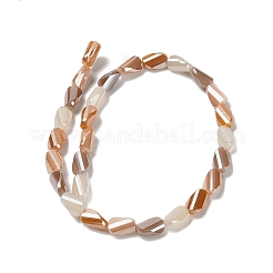 Electroplate Glass Beads Strands&nbsp;X-EGLA-P065-01A-03