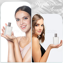 Frosted Glass Travel Spray Bottles&nbsp;AJEW-GF0013-82