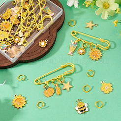 DIY Brooch Making Kits&nbsp;DIY-TA0014-87