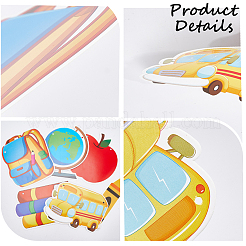 2 Sets 2 Styles Paper Banners&nbsp;AJEW-GF0008-51
