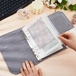Cloth Loose-leaf Planner Notebook&nbsp;AJEW-WH0077-241P-02
