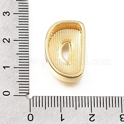 Brass Slide Charms&nbsp;KK-E802-33G-D