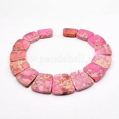 Natural Imperial Jasper Graduated Beads Strands&nbsp;G-P296-A04