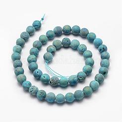 Electroplated Natural Quartz Crystal Beads Strands&nbsp;G-K174-01B