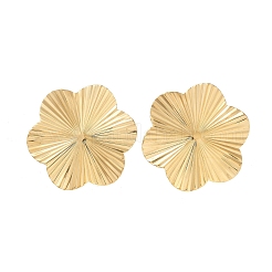 Ion Plating(IP) 304 Stainless Steel Stud Earring Findings&nbsp;STAS-P357-01C-G