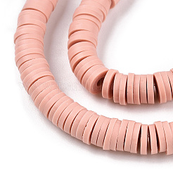 Handmade Polymer Clay Bead Strands&nbsp;CLAY-S094-6mm-A01