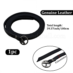Cowhide Cord Wrap Bracelets for Men Women&nbsp;BJEW-WH20002-12B