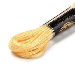 24 Skeins 24 Colors 6-Ply Polyester Embroidery Floss&nbsp;OCOR-K006-B01