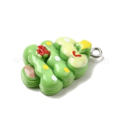 Christmas Opaque Resin Pendants&nbsp;FIND-I057-04P-07