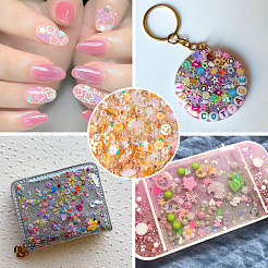 Handmade Polymer Clay Sprinkles Mix&nbsp;CLAY-TADJ0001-01D