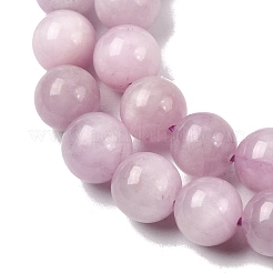 Round Natural Kunzite Beads Strands&nbsp;G-K068-28-6mm