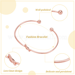 15Pcs 3 Colors Alloy Hollow Heart Open Cuff Bangles Set for Women&nbsp;BJEW-AN0001-57