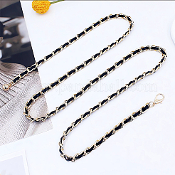 1Pc Alloy PU Leather Braided Waist Chains for Woman&nbsp;DIY-CL0001-09