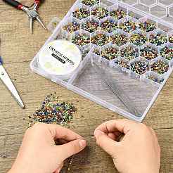 Rectangle Large Capacity Plastic Bead Containers&nbsp;AJEW-YWC0001-05
