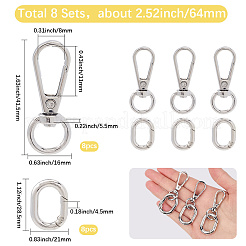 Alloy Swivel Clasps&nbsp;FIND-SP0003-22P