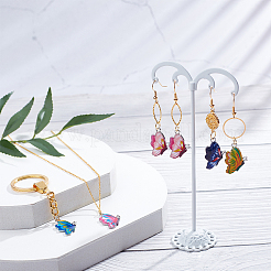 Printed Alloy Enamel Pendants&nbsp;PALLOY-SC0002-37