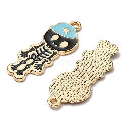 5Pcs Alloy Enamel Pendants&nbsp;ENAM-YW0001-49A