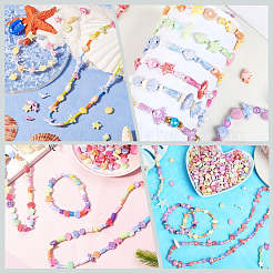 500Pcs Craft Style Acrylic Beads&nbsp;MACR-SP0001-43