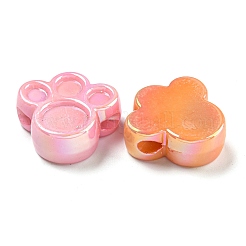 UV Plating Iridescent Acrylic Beads&nbsp;OACR-G039-09