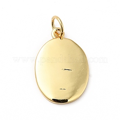 Rack Plating Brass Pendants&nbsp;KK-H431-40G