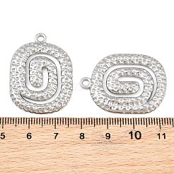 Hammered 304 Stainless Steel Pendants&nbsp;SA-CBAE7EB-09P