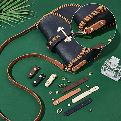 8 Sets 4 Colors PU Leather Chain Bag Strap&nbsp;FIND-PH0006-85