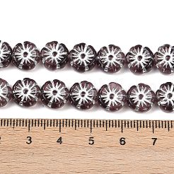 Czech Pressed Glass Beads&nbsp;GLAA-I061-26