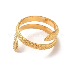 304 Stainless Steel Cuff Rings for Women&nbsp;RJEW-G291-02G