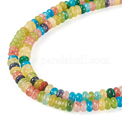1 Strand Natural White Jade Beads Strands&nbsp;G-TA0003-13B