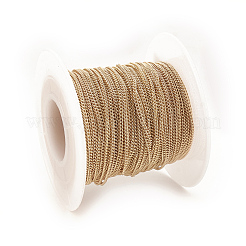 Soldered Brass Curb Chains&nbsp;CHC-S003-10G