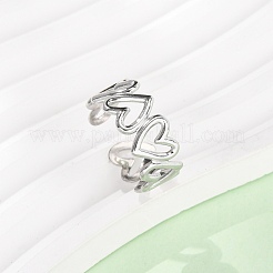 304 Stainless Steel Cuff Open Rings for Women&nbsp;SA-CBA4160-30P