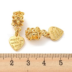 Tibetan Style Alloy European Dangle Charms&nbsp;PALLOY-F199-22G