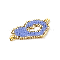 3Pcs 3 Style Handmade Loom Pattern MIYUKI Seed Beads&nbsp;PALLOY-MZ00051