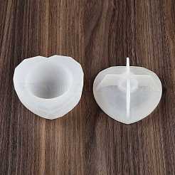Heart DIY Candle Cup Silicone Molds&nbsp;DIY-Q037-11C