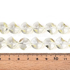 Baking Paint Transparent Glass Beads Strands&nbsp;DGLA-N017-03I