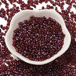 Spray Painted Glass Seed Beads&nbsp;SEED-F005-06A-01