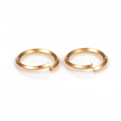 304 Stainless Steel Open Jump Rings&nbsp;STAS-I150-07G-G
