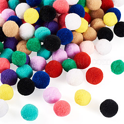 120Pcs 12 Colors Polyester High-elastic Pom Pom Ball&nbsp;DIY-TA0013-41