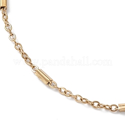 Ion Plating(IP) 304 Stainless Steel Satellite Chain Bracelets for Men Women&nbsp;STAS-B039-12G
