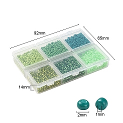 4500Pcs 6 Style 12/0 Glass Seed Beads&nbsp;SEED-YW0001-27D