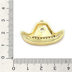 Brass Enamel Pendants&nbsp;KK-B171-02G-02