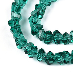 Transparent Glass Beads Strands&nbsp;X-GLAA-N018-4mm-04