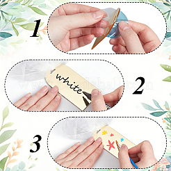 20Pcs Acrylic Wedding Seat Label&nbsp;AJEW-BM0001-24C