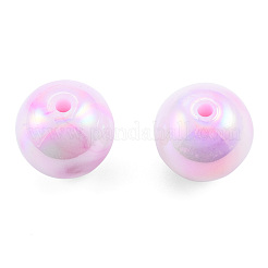 Two Tone Opaque Acrylic Beads&nbsp;SACR-T104-01B