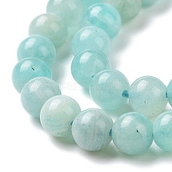 Natural Amazonite Round Beads Strands&nbsp;G-A025-01A