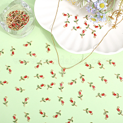 120Pcs Alloy Enamel Pendants&nbsp;ENAM-HY0001-58