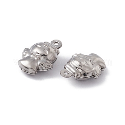 Non-Tarnish 304 Stainless Steel Pendants&nbsp;STAS-G291-12P