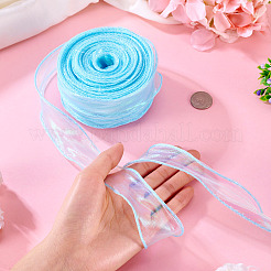 40 Yards Polyester Chiffon Pleated Ribbons&nbsp;OCOR-TAC0013-11A