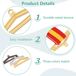 24Pcs 3 Colors Alloy Pendants&nbsp;FIND-FG0002-75A